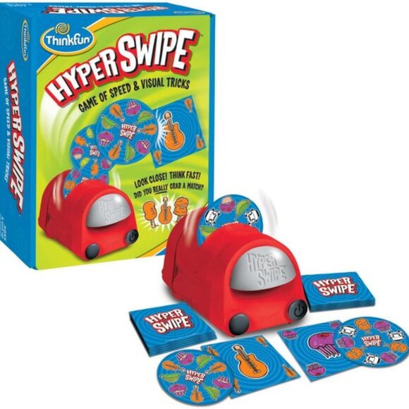New Sealed ThinkFun Game Hyper Swipe-Memory, Matching skills and Reflexes - Picture 1 of 14